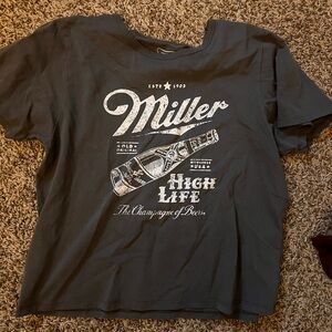 cropped miller tshirt